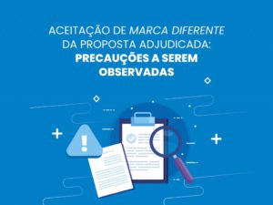 Aceitação de marca diferente da proposta adjudicada